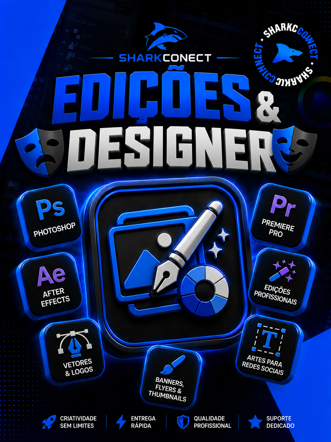 🎭 EDIÇÕES & DESIGNER 🎭
